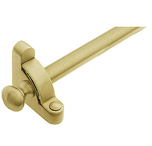 Heritage Round Stair Rod - Brushed